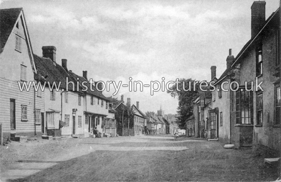 High Street, Stebbing, Essex. c.1905